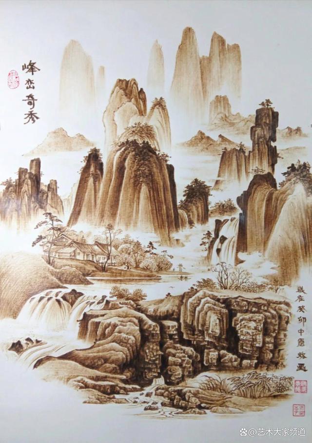 最新烙画作品，艺术创新与传统工艺的融合